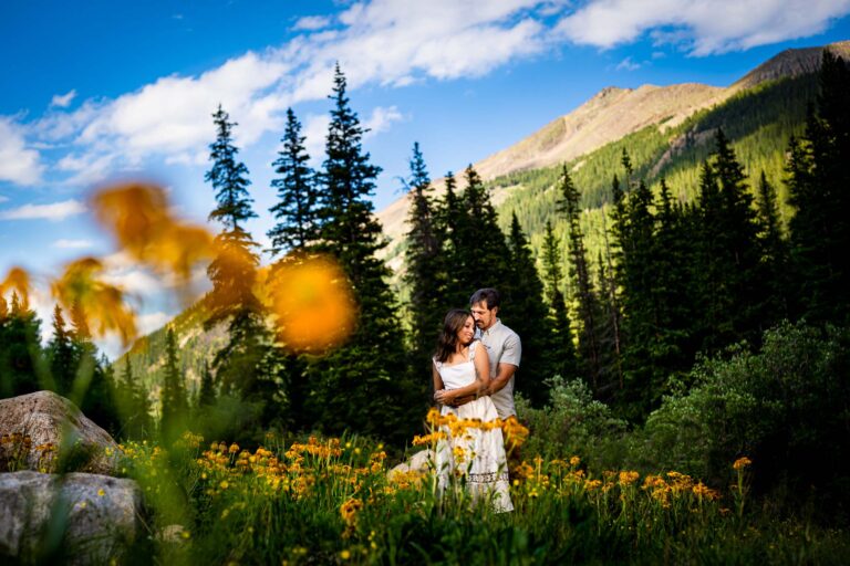 Guanella Pass Engagement Photos in Colorado