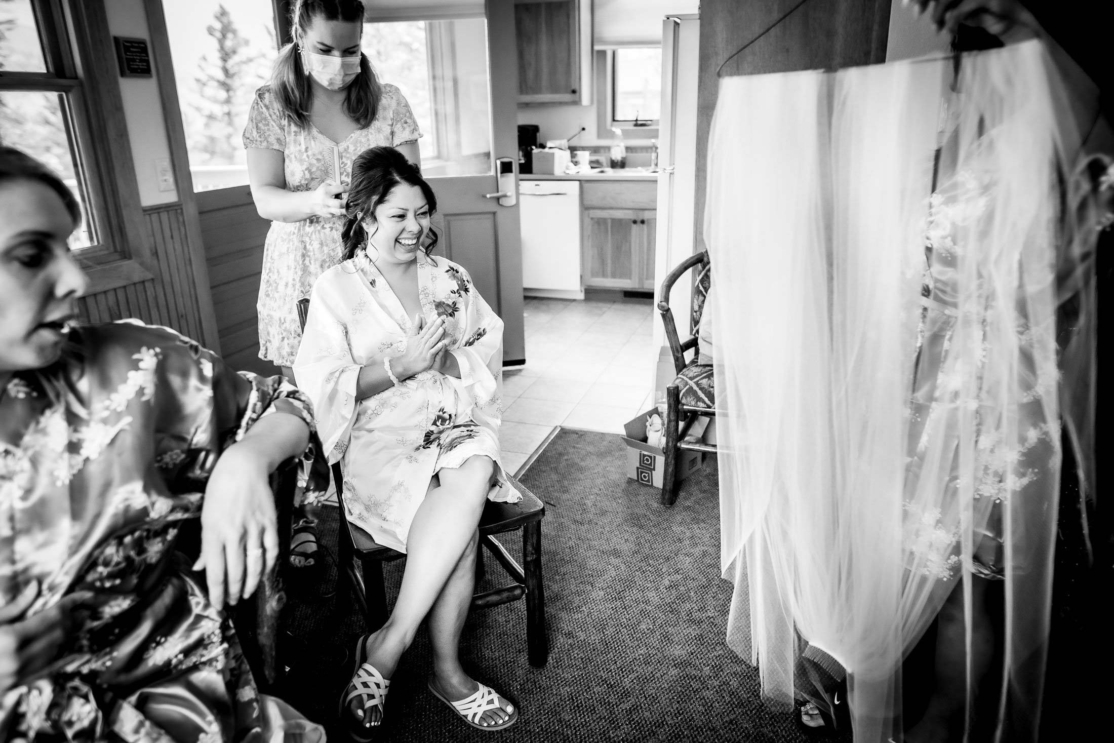 Bride gets ready in bridal suite, wedding, wedding photos, wedding photography, wedding photographer, wedding inspiration, wedding photo inspiration, mountain wedding, YMCA of the Rockies wedding, YMCA of the Rockies wedding photos, YMCA of the Rockies wedding photography, YMCA of the Rockies wedding photographer, YMCA of the Rockies wedding inspiration, YMCA of the Rockies wedding venue, Estes Park wedding, Estes Park wedding photos, Estes Park wedding photography, Estes Park wedding photographer, Colorado wedding, Colorado wedding photos, Colorado wedding photography, Colorado wedding photographer, Colorado mountain wedding, Colorado wedding inspiration