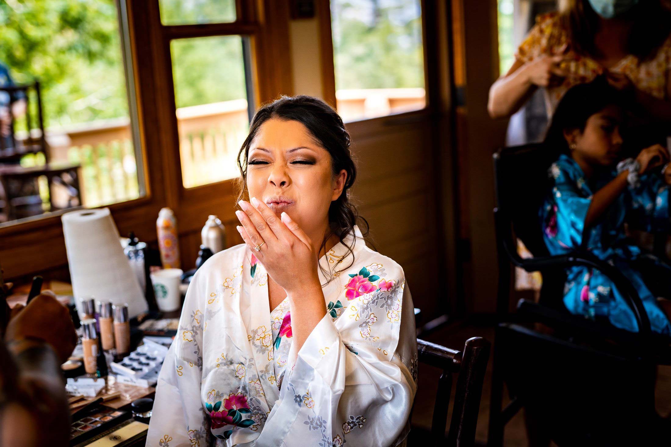 Bride gets ready in bridal suite, wedding, wedding photos, wedding photography, wedding photographer, wedding inspiration, wedding photo inspiration, mountain wedding, YMCA of the Rockies wedding, YMCA of the Rockies wedding photos, YMCA of the Rockies wedding photography, YMCA of the Rockies wedding photographer, YMCA of the Rockies wedding inspiration, YMCA of the Rockies wedding venue, Estes Park wedding, Estes Park wedding photos, Estes Park wedding photography, Estes Park wedding photographer, Colorado wedding, Colorado wedding photos, Colorado wedding photography, Colorado wedding photographer, Colorado mountain wedding, Colorado wedding inspiration