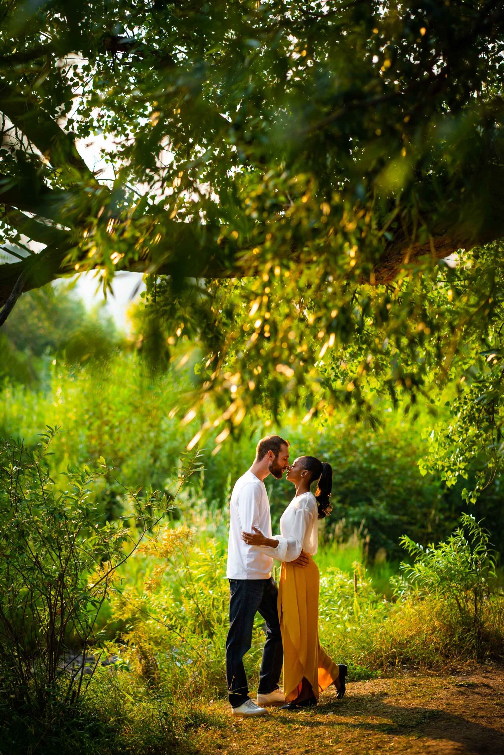 Engaged couple poses for engagement photos at Lair o' the Bear Park in Morrison, Colorado, Engagement Session, Engagement Photos, Engagement Photos Inspiration, Engagement Photography, Engagement Photographer, Lair o' the Bear,  Morrison Engagement Photos, Morrison engagement photos, Morrison engagement photographer, Colorado engagement photos, Colorado engagement photography, Colorado engagement photographer, Colorado engagement inspiration