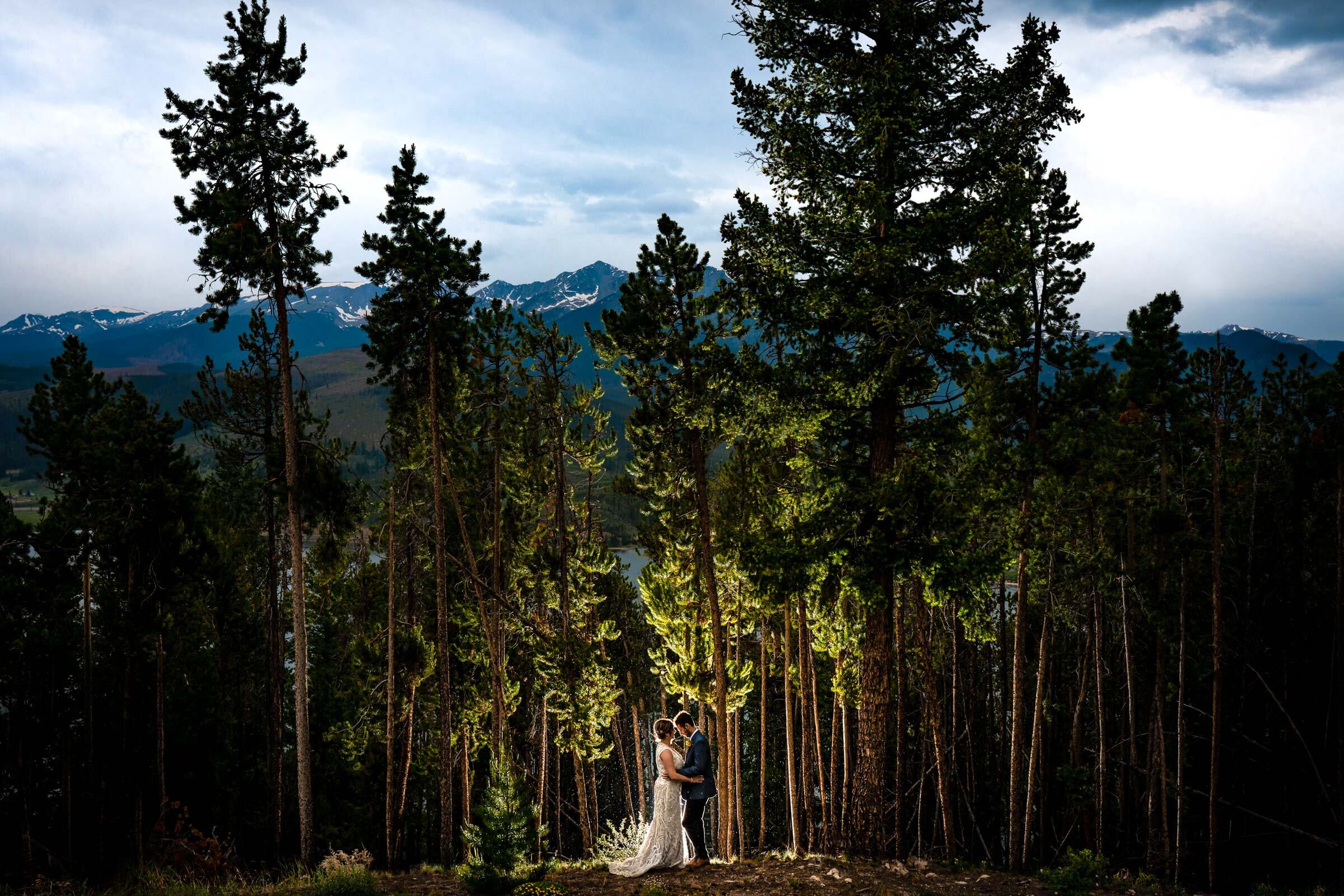 Sapphire Point Overlook Elopement Wedding