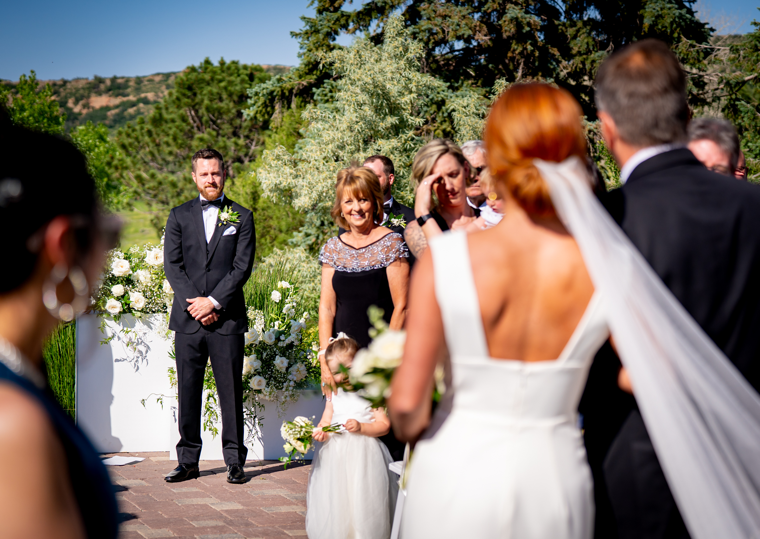 Ashley & Alex's wedding at The Manor House in June, in Littleton, Colorado. Manor House Wedding, Littleton, Denver, Colorado, Denver Wedding Photographer, Denver Wedding Photos, Denver Wedding, Wedding Ceremony