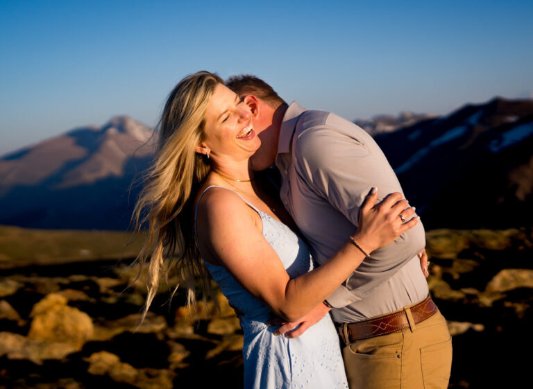 Rocky Mountain National Park Trail Ridge Road Engagement Photos
